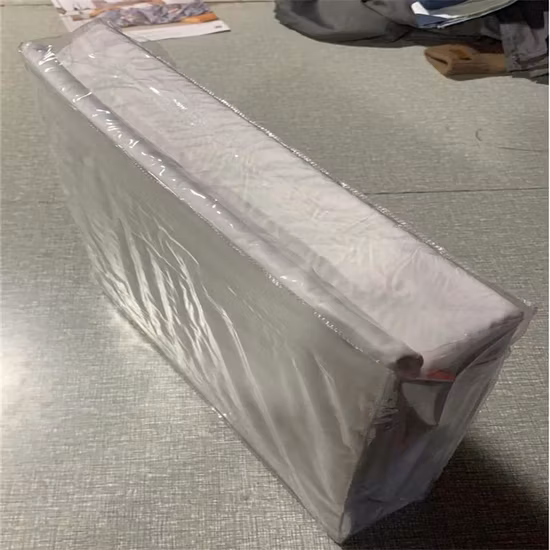 Luxuriöser Bettbezug aus 300tc-Baumwollsatin in Hotelqualität mit Streifen