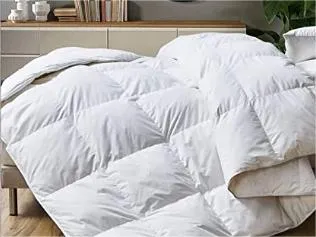 Heißer Verkauf, waschbare Steppdecke aus chemischen Fasern, atmungsaktive und hochwertige Mikrofaser-Steppdecke mit 233 Tonnen Daunendichte aus 100 % Baumwolle